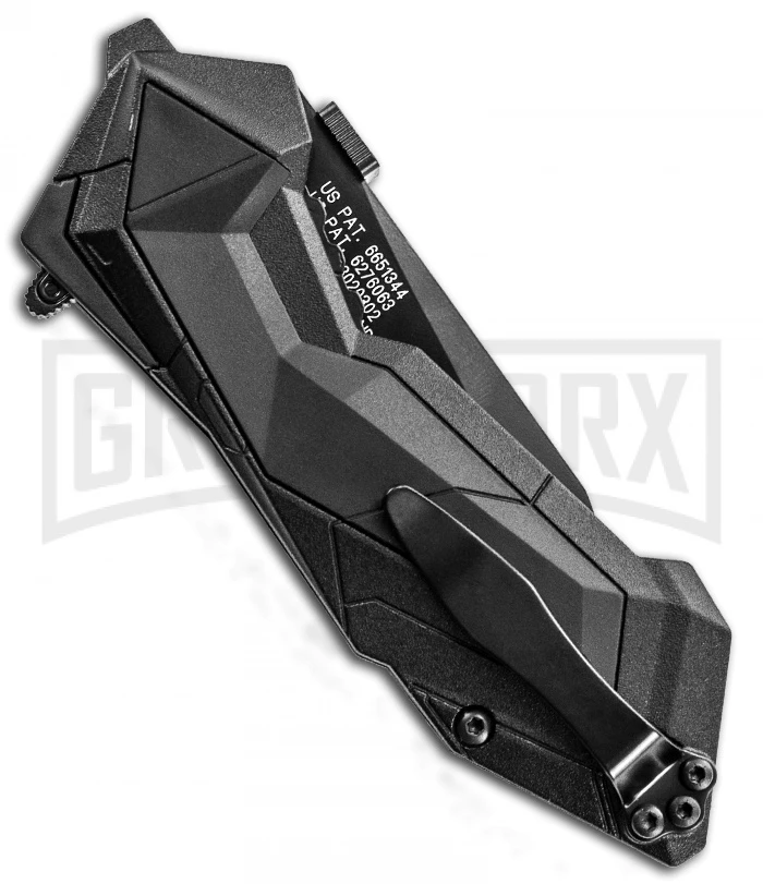 Schrade Gray Shades MAGIC Spring Assisted Knife - Bead Blast Plain 4 Schrade Gray Shades MAGIC Spring Assisted Knife - Bead Blast Plain - Image 2