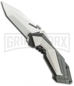 Schrade Gray Shades MAGIC Spring Assisted Knife - Bead Blast Plain