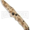 Schrade Mini Extreme Survival SC60MDS Desert Camo Automatic - Spear Point Serr -Kershaw Store schrade sc60mds cm large