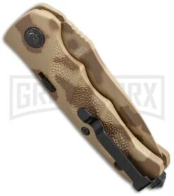 Schrade Mini Extreme Survival SC60MD Desert Camo Automatic - Spear Point Plain 7 Schrade Mini Extreme Survival SC60MD Desert Camo Automatic - Spear Point Plain -Kershaw Store schrade sc60mds side cm large 1