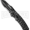Schrade SCHA10BS MAGIC Dual-Action Manual & Assisted Opening Knife - Black Serr -Kershaw Store schrade scha10bs jm large