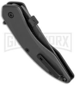 Schrade Mini Landshark SCHA9M Gray MAGIC Spring Assisted Knife - Gray Plain -Kershaw Store schrade scha9m side cm large