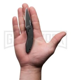 Schrade Mini Landshark SCHA9M Gray MAGIC Spring Assisted Knife - Gray Plain -Kershaw Store schrade scha9m size cm large