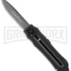 Schrade SCHOTF Assisted Opening OTF Knife - Drop Point Gray Plain -Kershaw Store shrade out the front schotf black large