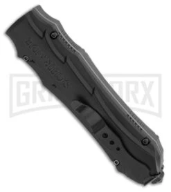 Schrade SCHOTF Assisted Opening OTF Knife - Drop Point Gray Plain -Kershaw Store shrade out the front schotf black side large