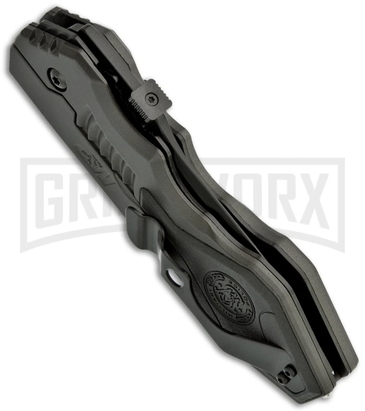 Smith & Wesson Blue Military & Police Spring Assisted Knife - Black Serr 4 Smith & Wesson Blue Military & Police Spring Assisted Knife - Black Serr - Image 2