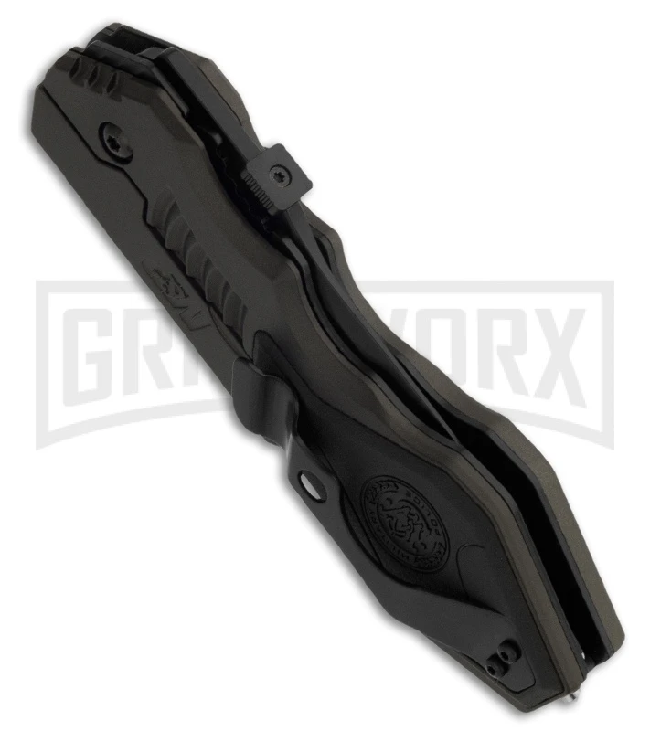 Smith & Wesson Black Military & Police Spring Assist Knife - Black Plain 4 Smith & Wesson Black Military & Police Spring Assist Knife - Black Plain - Image 2
