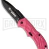 Smith & Wesson Mini Black Ops Pink Spring Assisted Knife - Black Plain -Kershaw Store smith wesson small black ops swblop3smp large