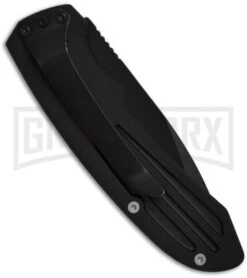 Smith & Wesson Extreme Ops SW50BT Black Automatic Knife - Tanto Black Plain -Kershaw Store smith wesson sw50b back large 1