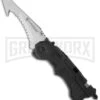 Smith & Wesson Black First Responder Folding Knife - Satin Serr -Kershaw Store smith wesson sw911n first responder large
