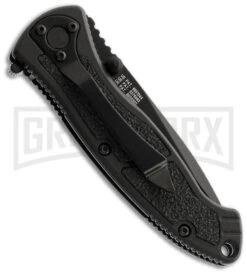 Smith & Wesson Medium SWAT Black MAGIC Spring Assist Knife - Black Serr 7 Smith & Wesson Medium SWAT Black MAGIC Spring Assist Knife - Black Serr -Kershaw Store smith wesson swatmb back large 1