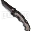 Smith & Wesson Black MAGIC Spring Assisted Knife -Black Plain -Kershaw Store smith wesson swmp6b large