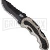 Smith & Wesson Champagne MAGIC Spring Assisted Knife - Black Serr -Kershaw Store smith wesson swmp6cns large