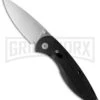 SOG Knives Aegis Black Spring Assisted Knife - Satin Plain 2 SOG Knives Aegis Black Spring Assisted Knife - Satin Plain -Kershaw Store sog aegis ae01 cp large