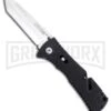 SOG Trident Mini Tanto Spring Assisted Knife - Satin Plain 2 SOG Trident Mini Tanto Spring Assisted Knife - Satin Plain -Kershaw Store sog mini trident tf26 large