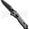 SOG Knives Flashback Mini Silver Spring Assisted Knife - Black Plain -Kershaw Store sog sat102 flashback mini black gray large