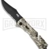 SOG Trident Digital Camo Spring Assisted Knife - Black Serr -Kershaw Store sog trident digi camo tr10 cp large