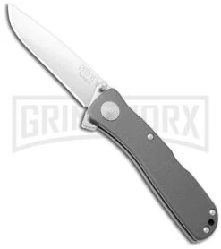 SOG Knives Twitch II Gray Spring Assist Knife - Satin Plain