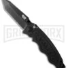 SOG Zoom Mini Tanto Black Spring Assisted Knife - Tanto Black Plain -Kershaw Store sog zoom mini tanto tini zm1004 bx jm large