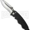 SOG Zoom Black Spring Assisted Knife - Satin Plain 2 SOG Zoom Black Spring Assisted Knife - Satin Plain -Kershaw Store sog zoom zm10110cp large