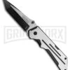 Tac-Force Evolution Frontrunner Gray Spring Assisted Knife - Two-Tone Plain -Kershaw Store tac force evolution frontrunner gray sa tt BP 27592 jr large