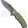 USMC Guardsman Tan G-10 Spring Assisted Knife - Black Stonewash Plain -Kershaw Store usmc guardsman tan g 10 sa black sw BP 28436 jr large